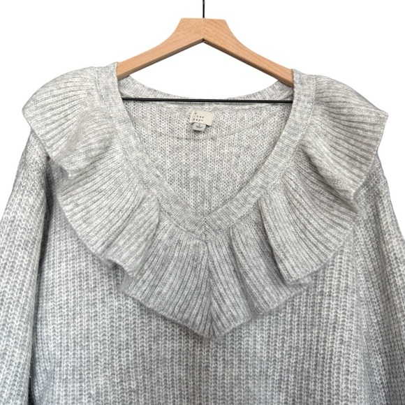 A New Day Ruffled Neckline Sweater - Picture 2 of 7